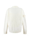 Ghost Piece Cashmere Knit Top Ivory - STONE ISLAND - BALAAN 1