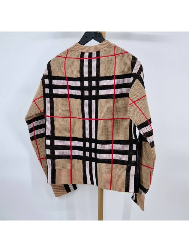 Check women s knit sweater size XS - BURBERRY - BALAAN 4