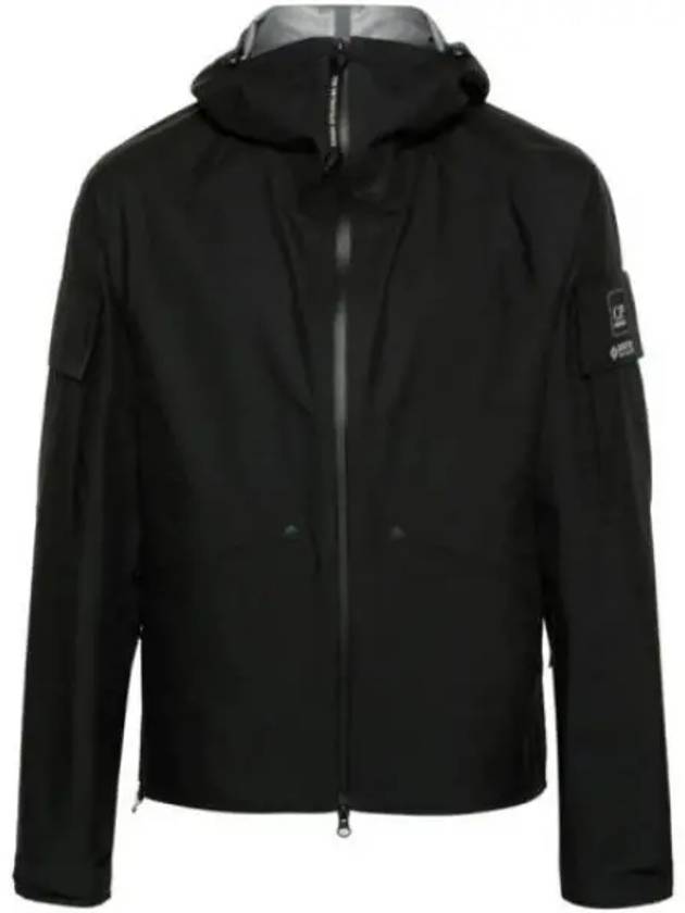 Metropolis Series Gore-Tex Infinium Hooded Jacket Black - CP COMPANY - BALAAN 2