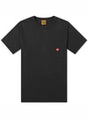 Human Made Pocket Short Sleeve T Shirt Round Neck Black hm27cs003 - HUMAN MADE - BALAAN 1