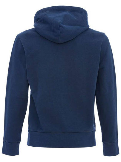 Blue Hoodie With Pony Embroidery In Cotton Man - POLO RALPH LAUREN - BALAAN 2