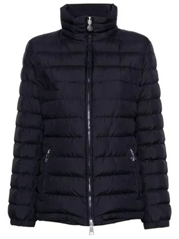 ABDEROS logo patch down padded blue navy women's jacket 1A00037 54A81 778 - MONCLER - BALAAN 1