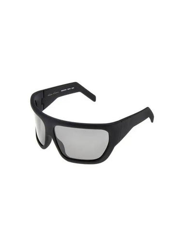 MEN DAVIS Wide Sunglasses Black - RICK OWENS - BALAAN 1