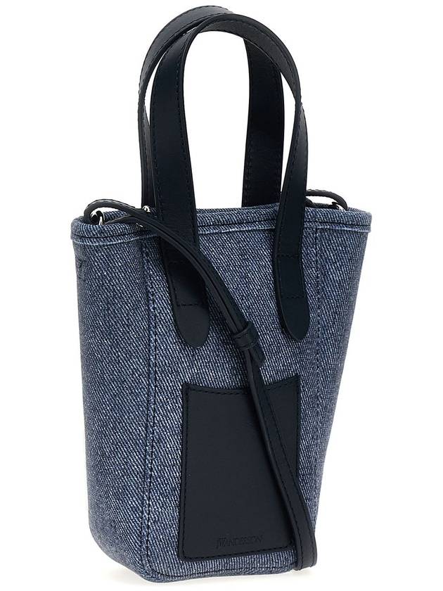 Anchor Patch Mini Belt Tote Bag Blue - JW ANDERSON - BALAAN 3