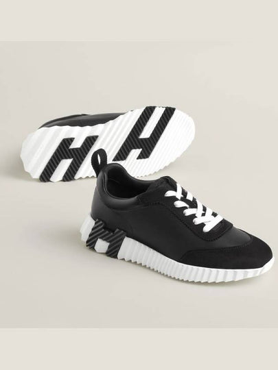 Bouncing Low Top Sneakers Noir - HERMES - BALAAN 2