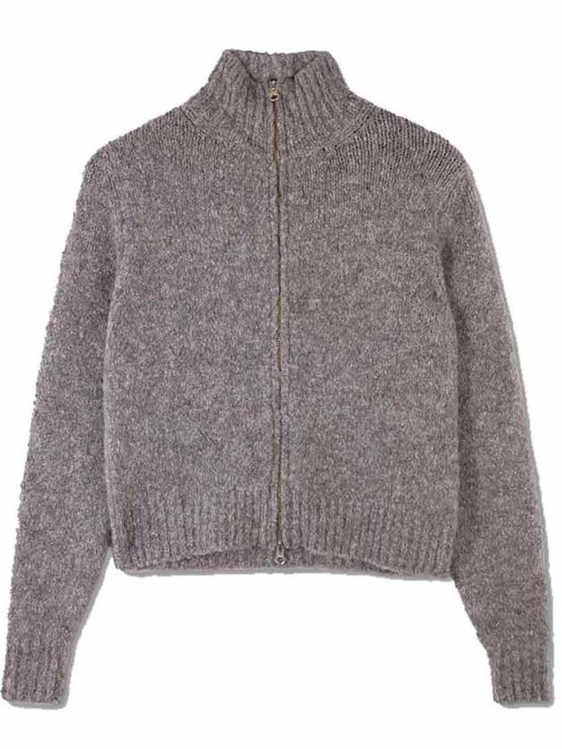 Back Number Soft Knitted Cardigan Grey - PALOMA WOOL - BALAAN 2