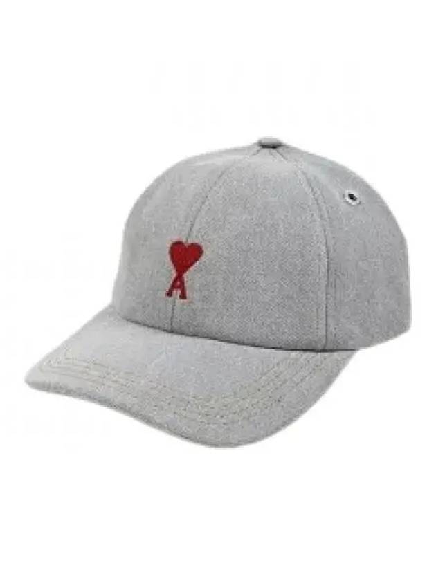 24 Red de Coeur Embroidered Cap UCP006 DE0028 0555 - AMI - BALAAN 2