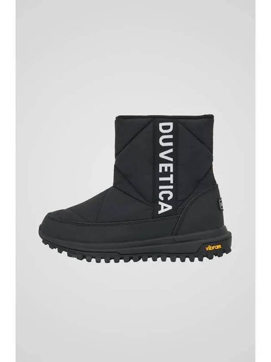 Fiocca black short boots black 270524 - DUVETICA - BALAAN 1