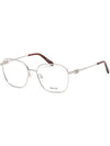 Glasses frame BY5072H 016 square silver frame light metal frame - BALLY - BALAAN 7