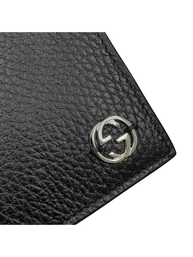 GG Interlocking Long Wallet Green Black - GUCCI - BALAAN 5