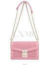 Patina Matelasse Chain Shoulder Flap Bag 5BD083 Cross - MIU MIU - BALAAN 1