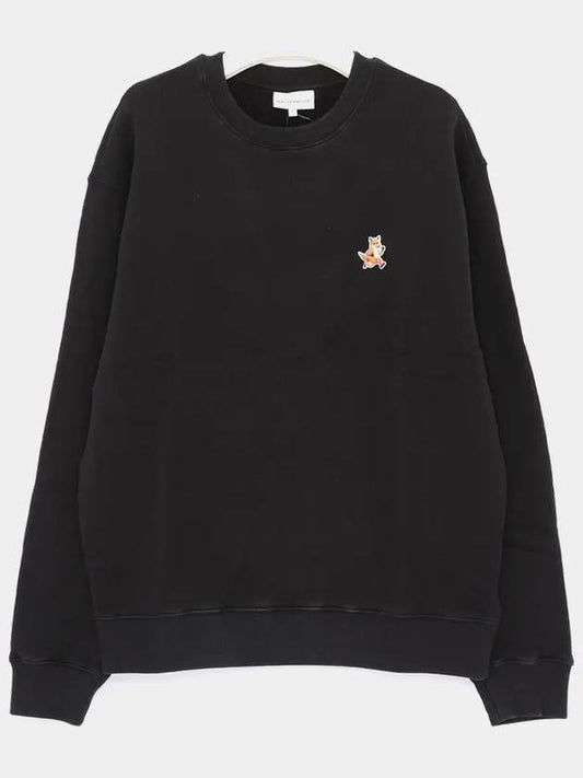 Fox Cotton Sweatshirt Black - MAISON KITSUNE - BALAAN 2