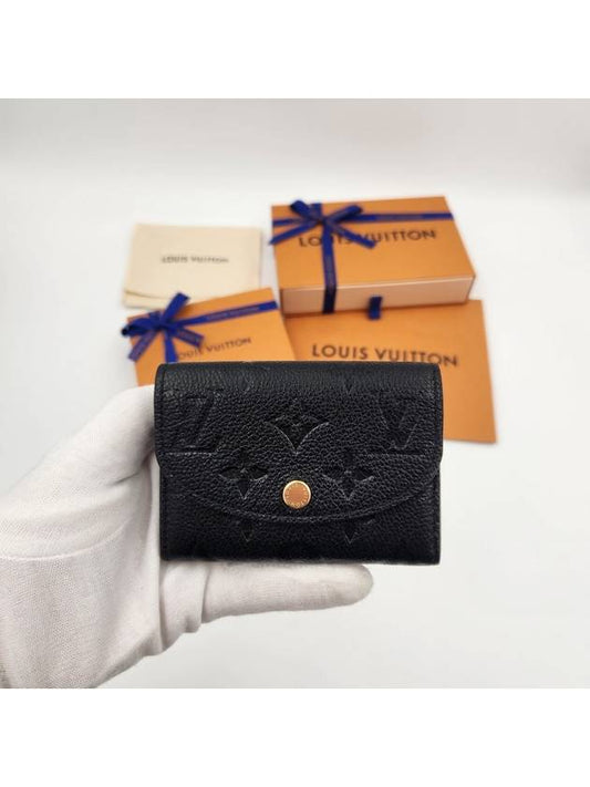 Rosalie Monogram Coin Purse Black - LOUIS VUITTON - BALAAN 2