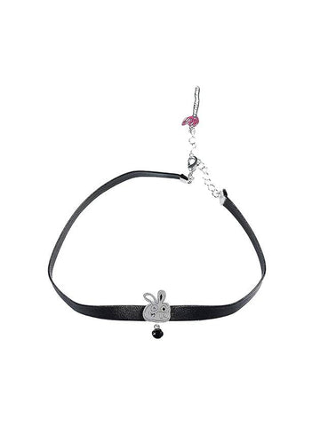 Character Choker Necklace Black - AFLAF - BALAAN 1