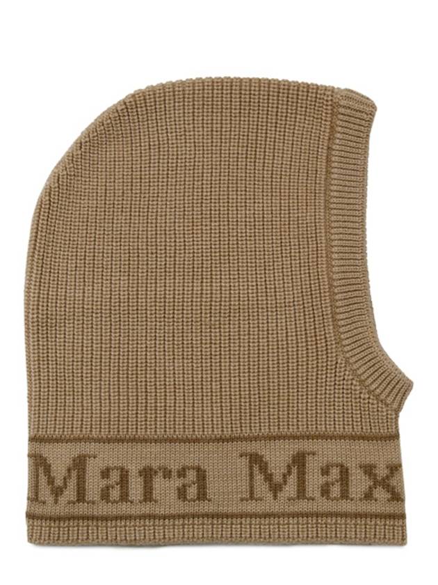 Camel Gong Wool Balaclava GONG 004 - MAX MARA - BALAAN 1