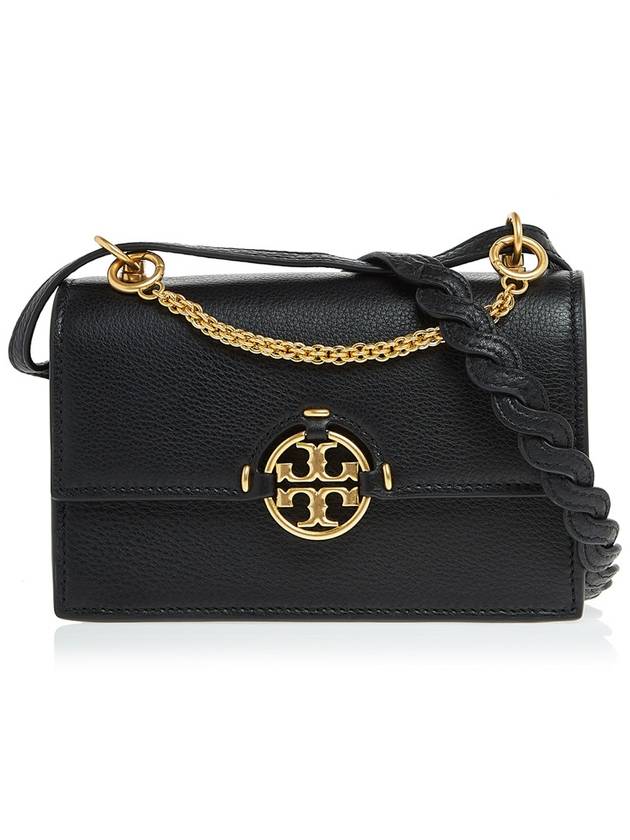 Miller Chain Tote Mini Bag Black - TORY BURCH - BALAAN 2