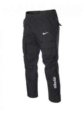 Air Repel Cargo Woven Track Pants Black - NIKE - BALAAN.