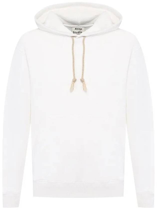 Logo Patch Hoodie White - ACNE STUDIOS - BALAAN 2