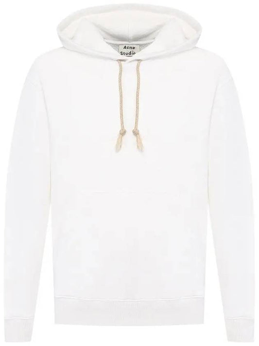 Logo Patch Hoodie White - ACNE STUDIOS - BALAAN 2