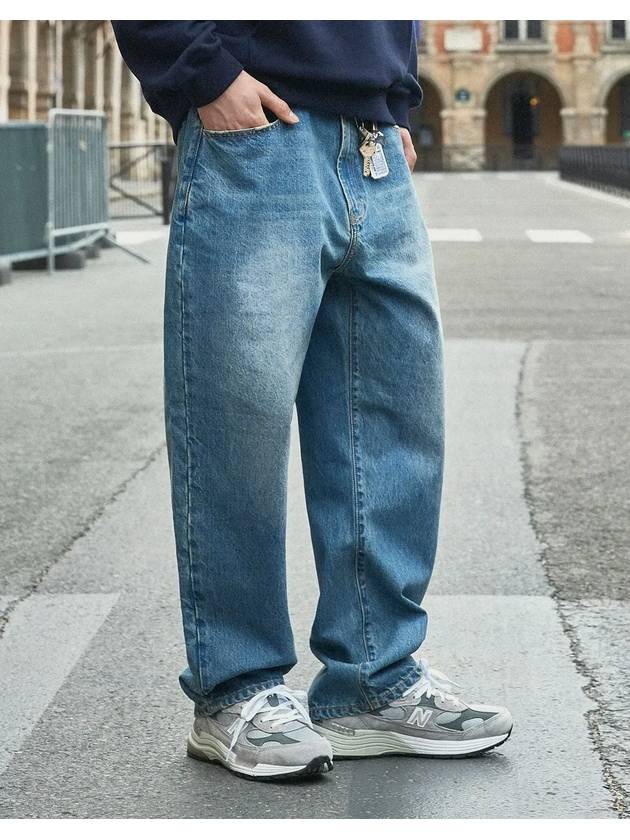 semi-wide denim pants blue - FLUKE - BALAAN 2