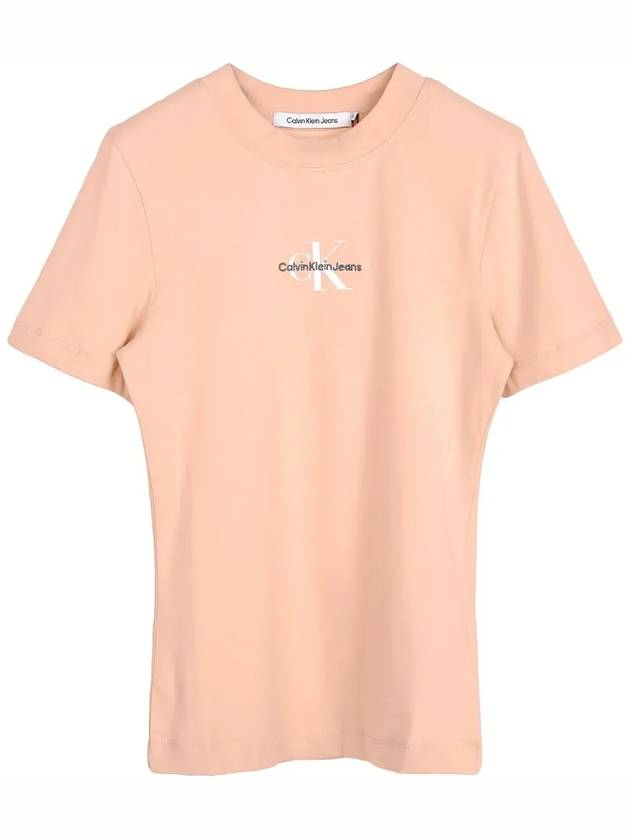 Blossom monologo t shirt J20J221426 TLV - CALVIN KLEIN - BALAAN 1