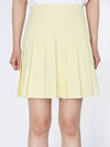 Adina Pleated Skirt Wax Yellow - J.LINDEBERG - BALAAN 2