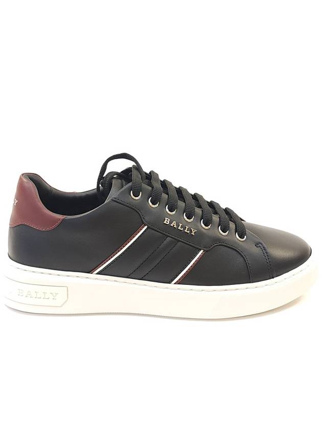 Men's Leather Sneakers Black MEDDY 60019925268F000 - BALLY - BALAAN 2