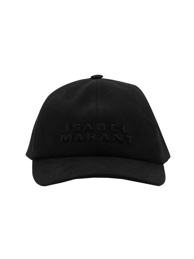 Tyrone Logo Ball Cap Black - ISABEL MARANT - BALAAN 1