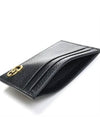 GG Marmont Leather Card Wallet Black - GUCCI - BALAAN 4