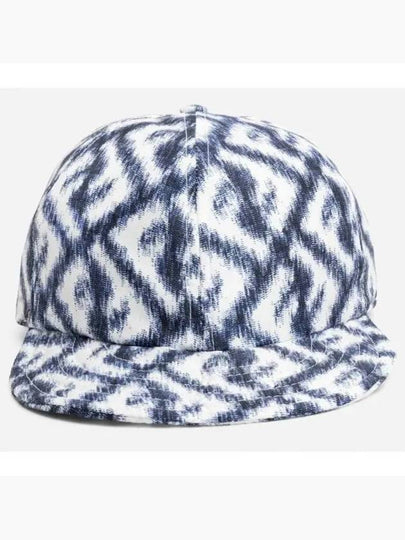 FF Logo Print Silk Ball Cap - FENDI - BALAAN 2