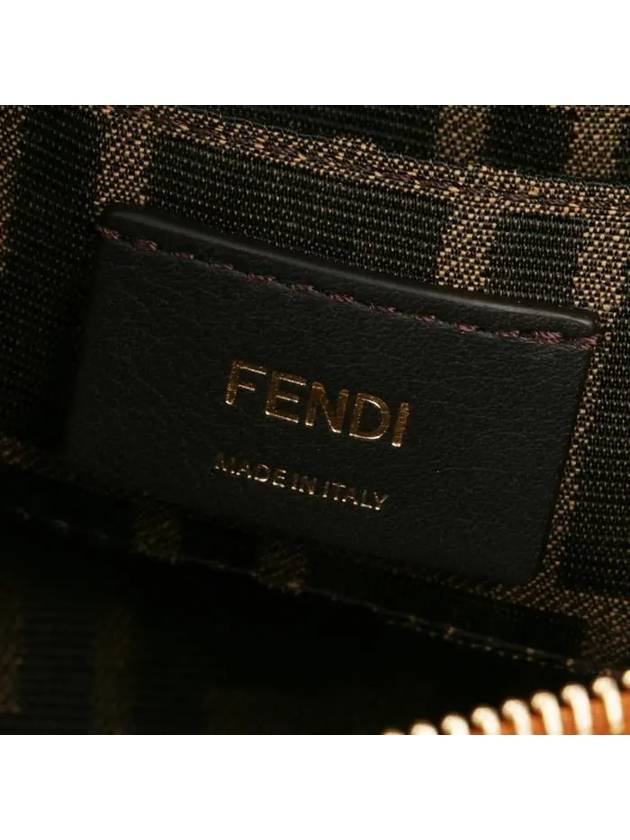 By The Way Small Leather Tote Bag Brown - FENDI - BALAAN 7