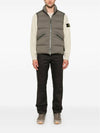 Seamless Tunnel Nylon Down Vest Green - STONE ISLAND - BALAAN 6