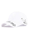 BBD Side Patch Graffiti Logo Cap White - BLACKBLOND - BALAAN 1