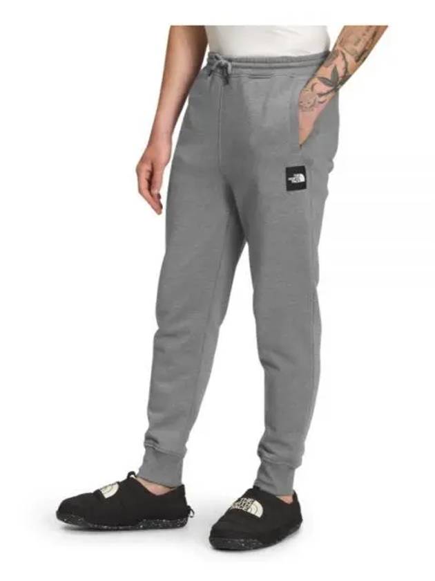 Men's Box NSE Jogger Cotton Track Pants Grey - THE NORTH FACE - BALAAN 2