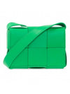 Intrecciato Cassette Small Cross Bag Green - BOTTEGA VENETA - BALAAN 2