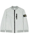 Kids Wappen Patch Bomber Jacket Green - STONE ISLAND - BALAAN 3