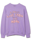 Kids Logo Printing Sweatshirt Purple 2212013 445 - MINI RODINI - BALAAN 1