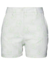 Women's Gwen Print Golf Shorts White - J.LINDEBERG - BALAAN 2