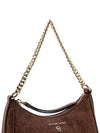 Jet Set Charm Small Nylon Gabardine Shoulder Bag Brown - MICHAEL KORS - BALAAN 8