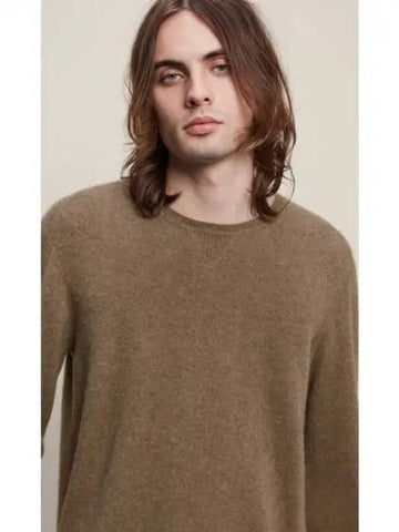 Crewneck Sweater Y2982X3 230 Light Brown 270974 - JOHN VARVATOS - BALAAN 1