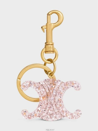 Triomphe Key Ring Charm Plexiglass - CELINE - BALAAN 1