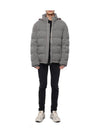 Cashmere Puffer Down Padding Grey - BRUNELLO CUCINELLI - BALAAN 4