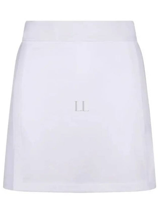 Women's Amelie H Line Skirt White - J.LINDEBERG - BALAAN 2