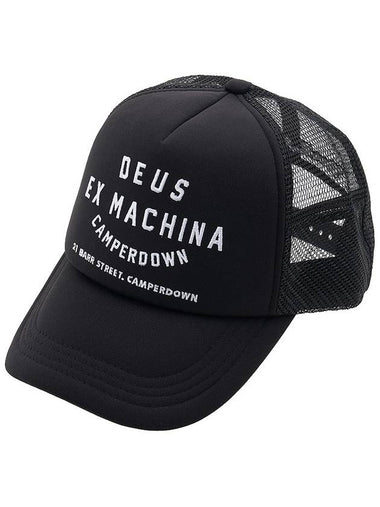 Camper Down Address Trucker Hat DMA47621 BLACK - DEUS EX MACHINA - BALAAN 1