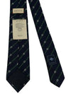 Interlocking G Silk Tie Navy - GUCCI - BALAAN 6