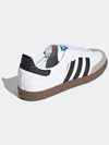 Men's Samba Vegan Low Top Sneakers White - ADIDAS - BALAAN 8