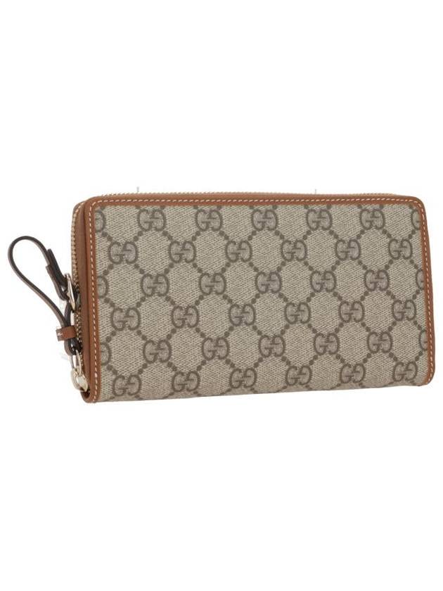 GG Supreme Canvas Long Wallet Beige - GUCCI - BALAAN 3