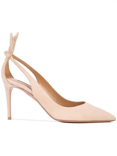 Aquazzura Bow Tie Pump 85 Shoes - AQUAZZURA - BALAAN 1