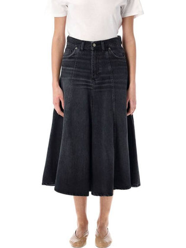 Haikure Serenity Denim Midi Skirt - HAIKURE - BALAAN 1