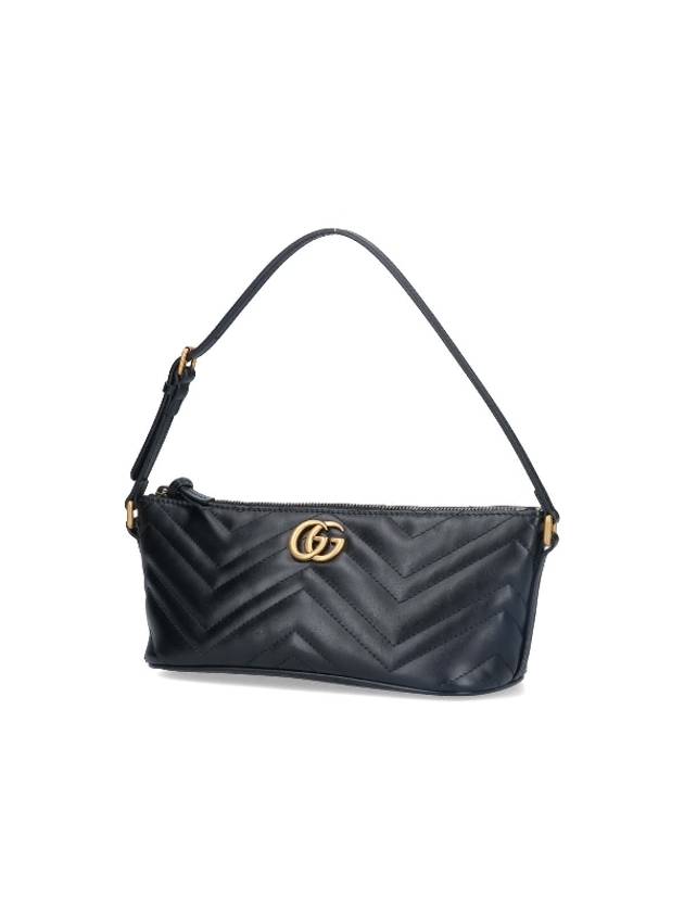 GG Marmont Shoulder Bag Black - GUCCI - BALAAN 3